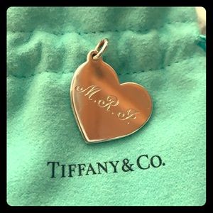 COPY - Tiffany Charms heart tag in sterling silver M R J
